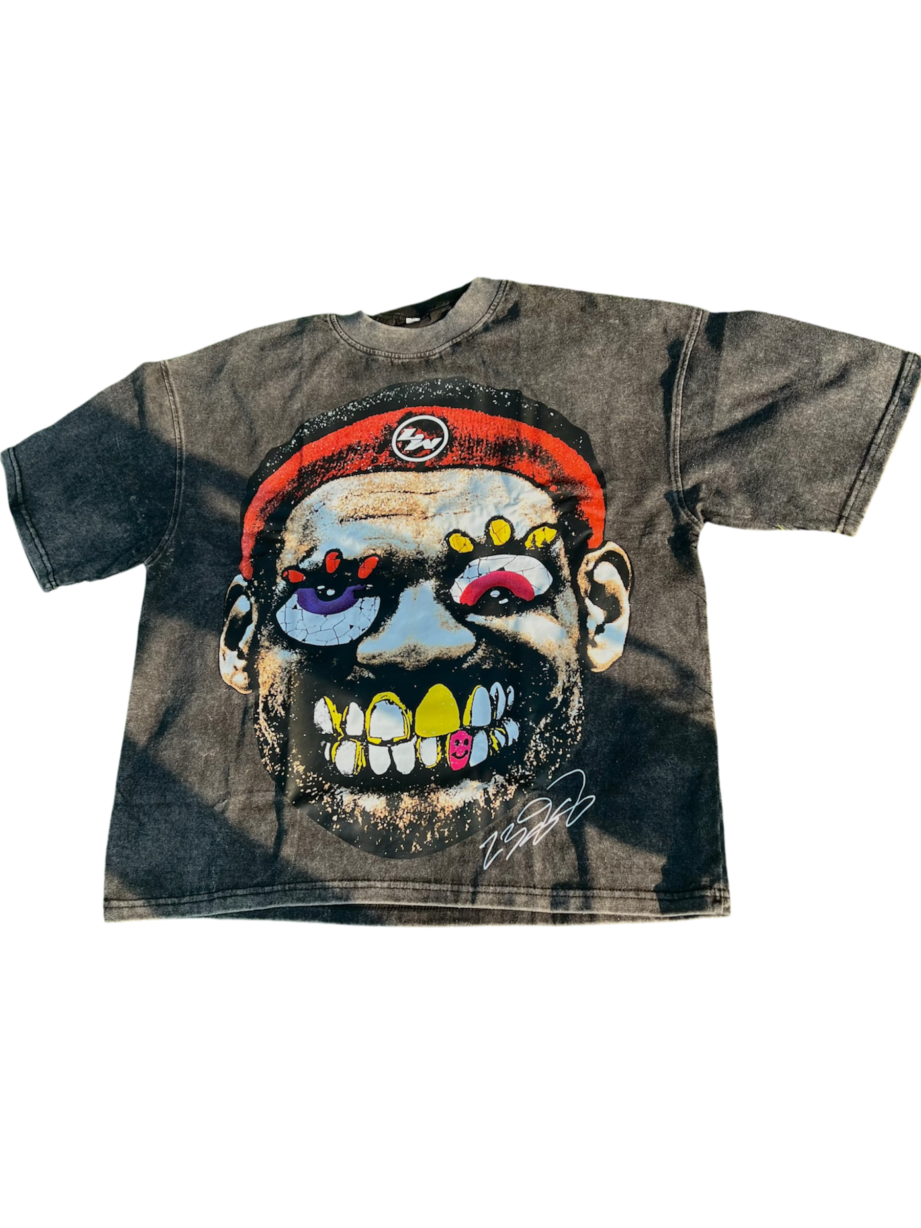 What The LeBron Tee V1 Grey Acid Wash